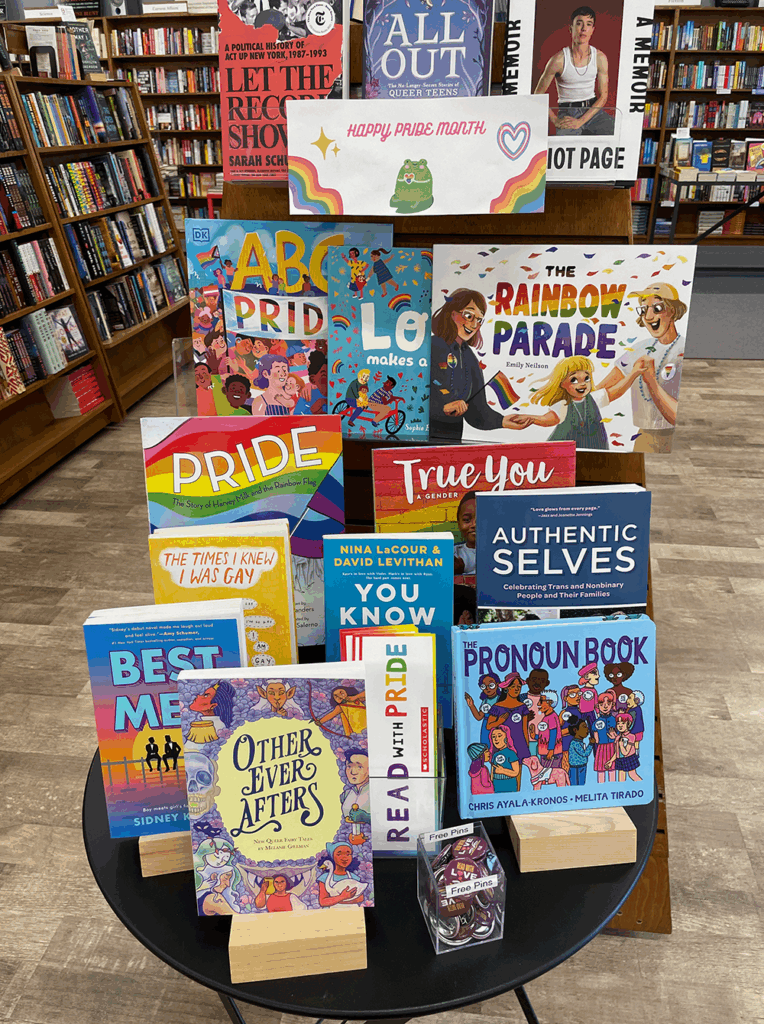 pride book display